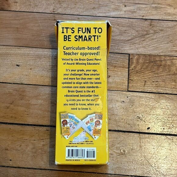 Brain Quest- Kindergarten Level - Preowned Copy of Educational Trivia Game - Picture 3 of 6
